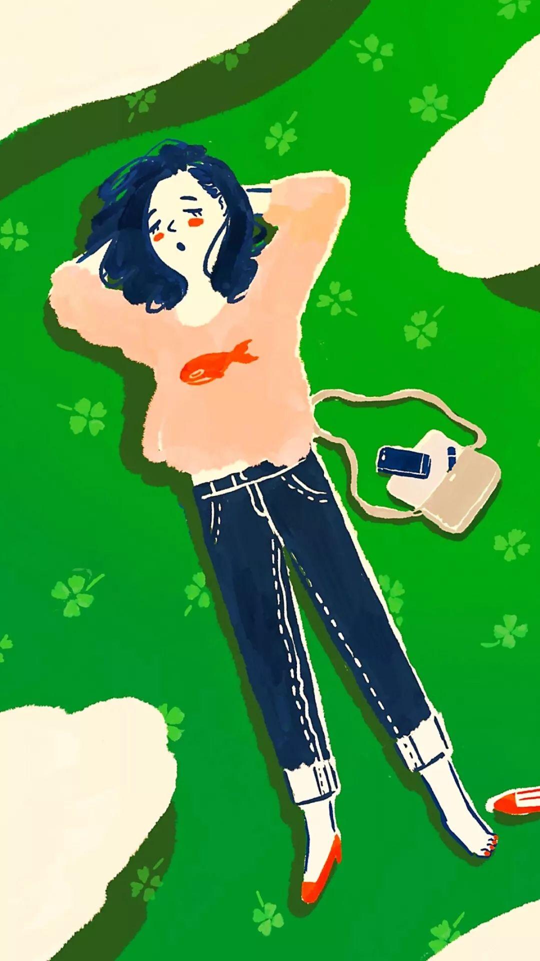 有没有绿色系列的动漫壁纸呀