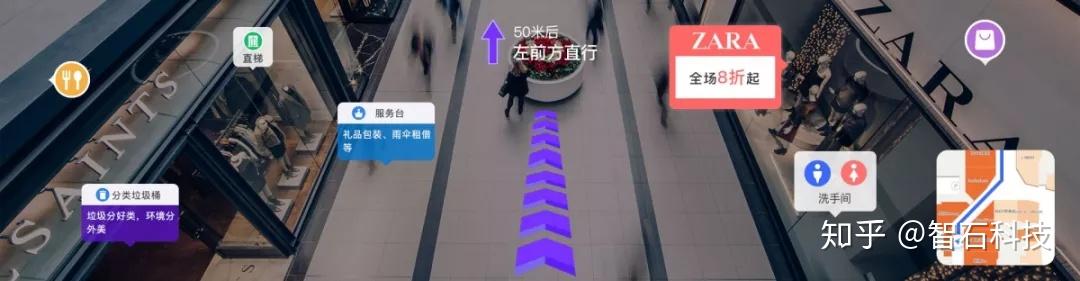 精准的门头识别69利用ar实景 精准可视化空间 ai智能识别,将整个