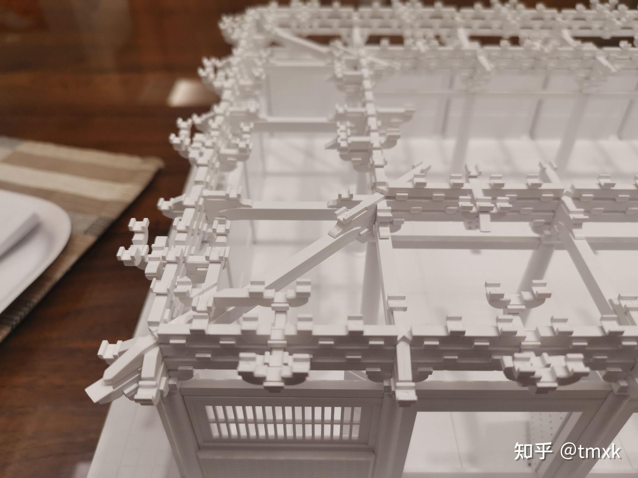 梁柱间-佛光寺东大殿模型测评 - 知乎