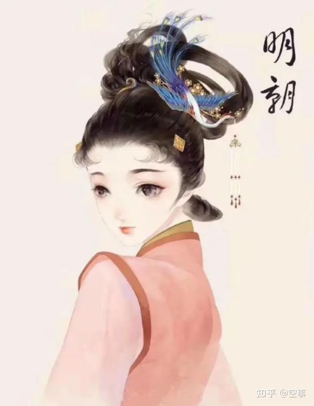 中国各朝代女子发型图鉴