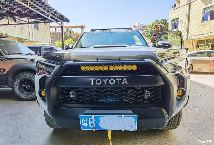 超霸丰田4runner升级baja高功率led条灯