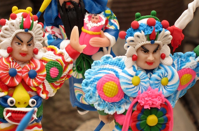 穆李村的曹州面人面塑艺术,是中国乡土文化的重要代表,具有造型概括