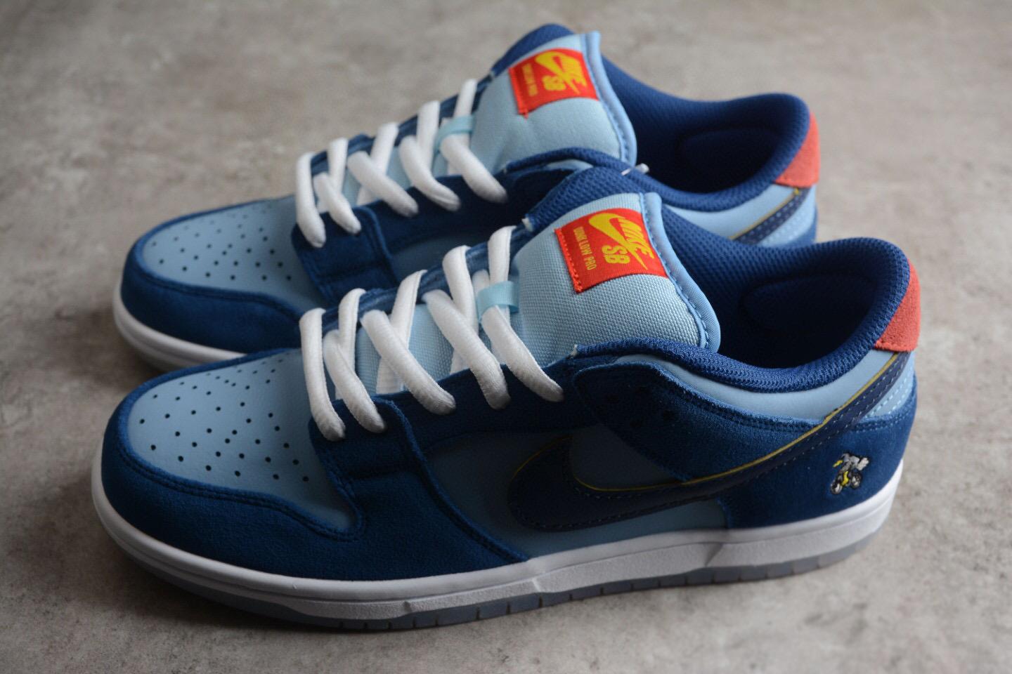 耐克nikesbdunklowdeconwhysosad骑手鸟刺绣低帮运动鞋