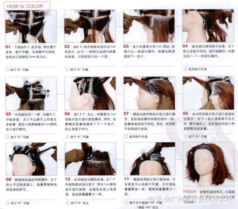 基础染发之发根补染和发片 8 - 知乎