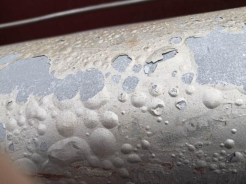 有机硅耐高温漆漆膜起泡你可能没注意这些问题