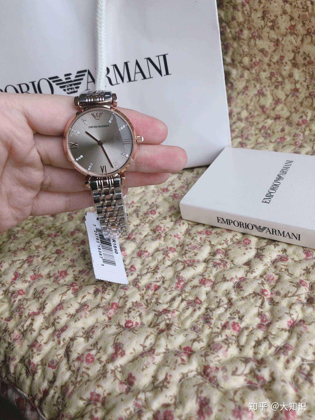 女生手表推荐阿玛尼1840