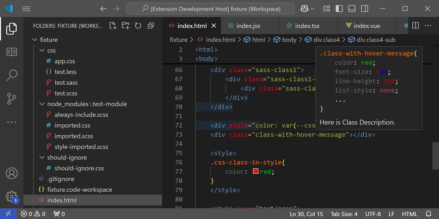VSCode CSS Navigation 插件 - 知乎