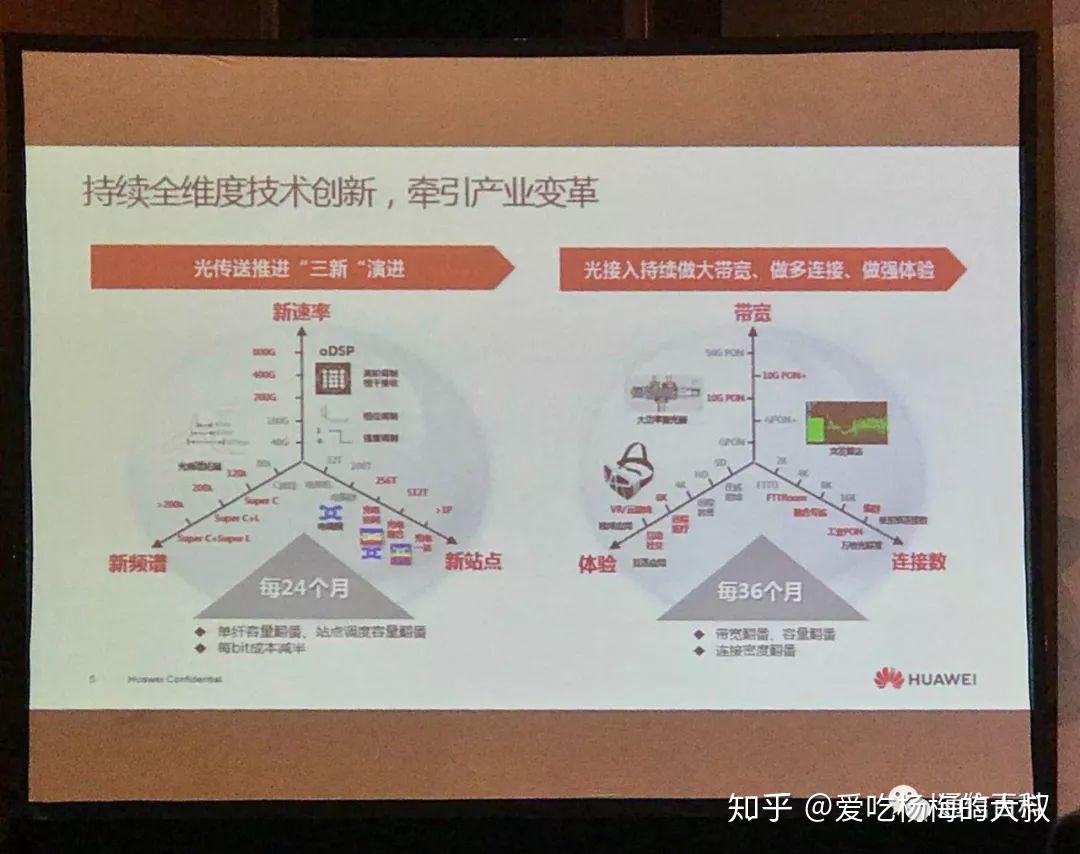 黄志勇介绍,华为已经把光接入和光传送合并为一个产品线,光传送正在