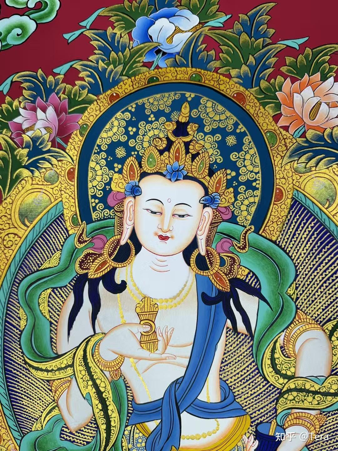 我喜欢的唐卡金刚萨埵