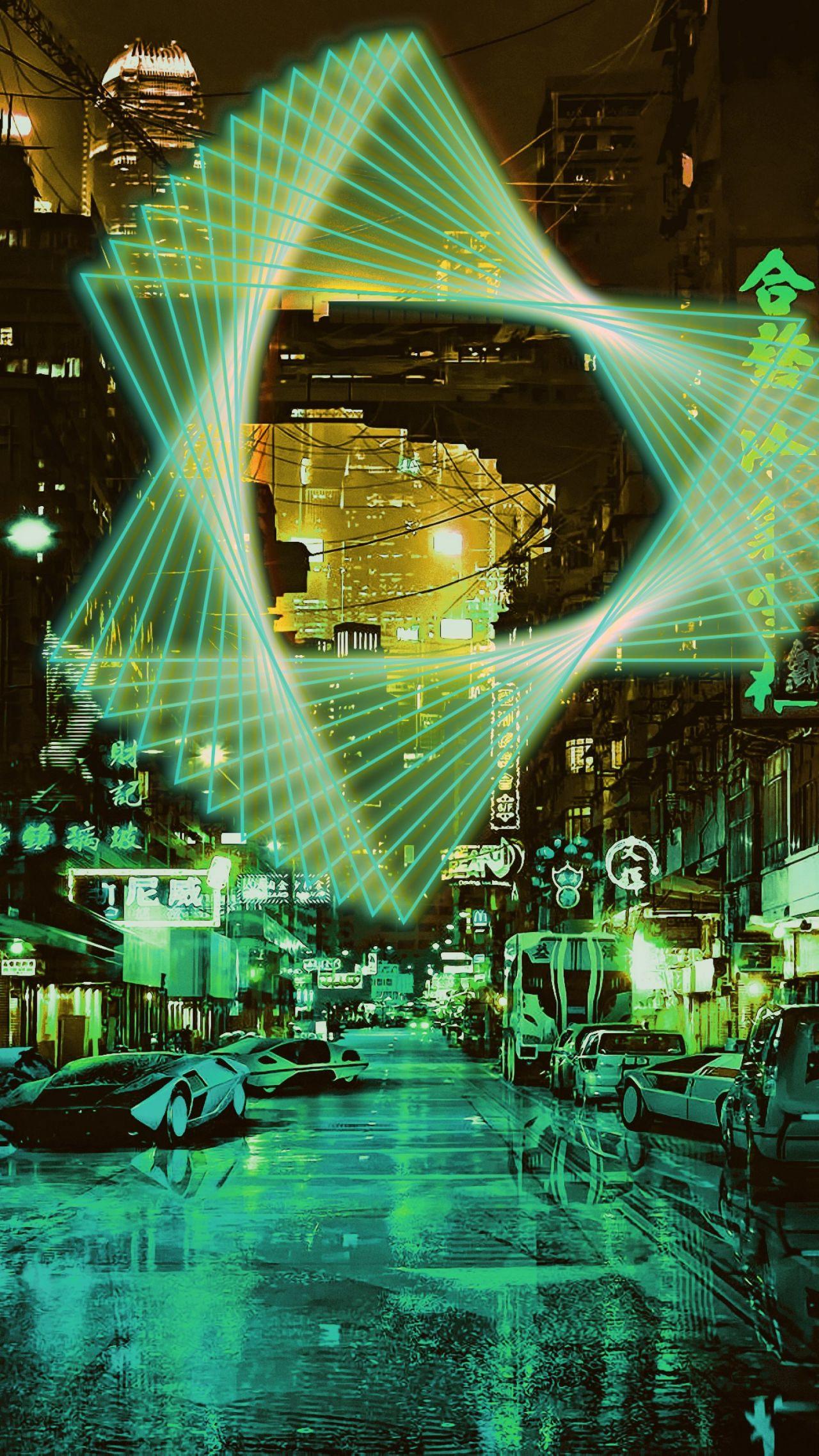 可以分享一下赛博朋克风格的壁纸嘛