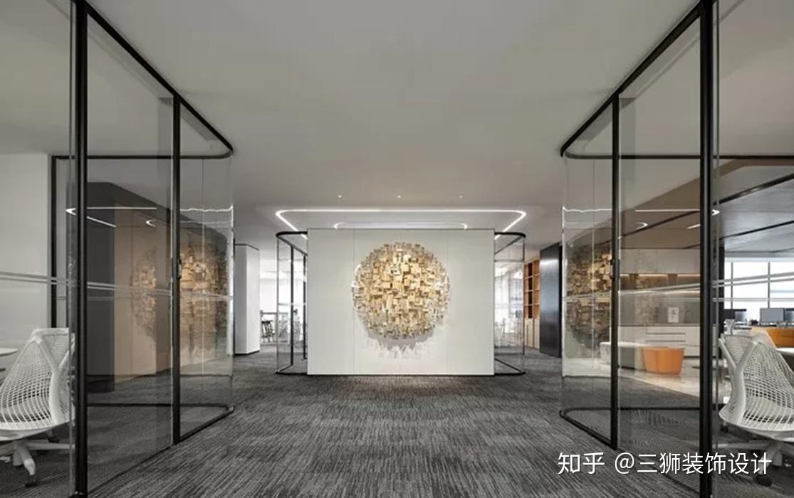 办公室空间设计中该如何布局—深圳三狮装饰设计 - 知乎