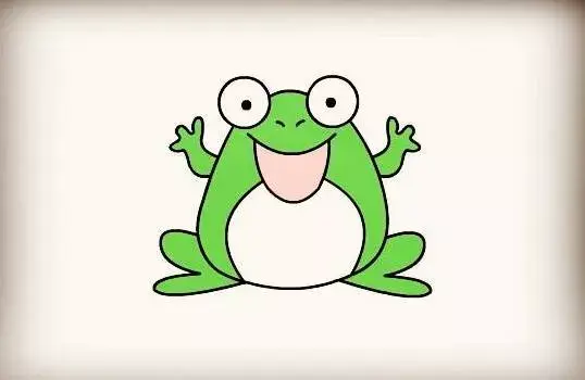 话不多说,我们接着看吧.绿油油,大嘴巴的这个是青蛙.