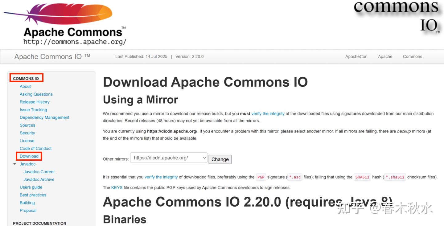Java初学者随笔:commons-io 框架 - 知乎