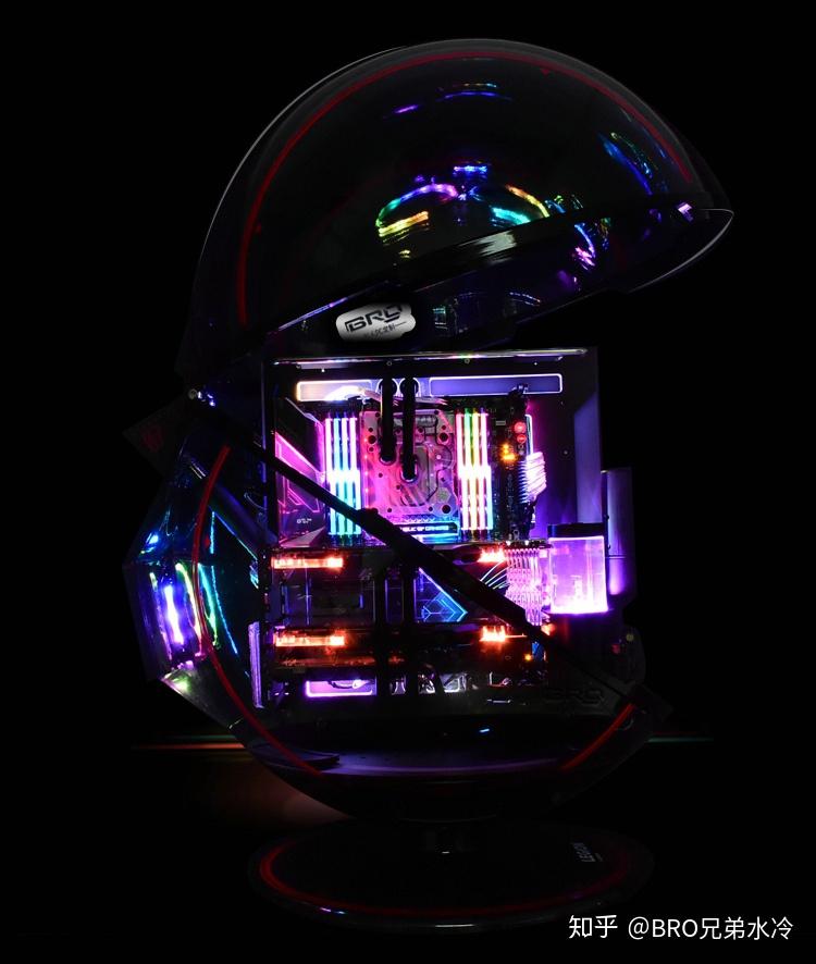 15万元的主机长啥样当代机皇bro私人定制迎广球水冷方案