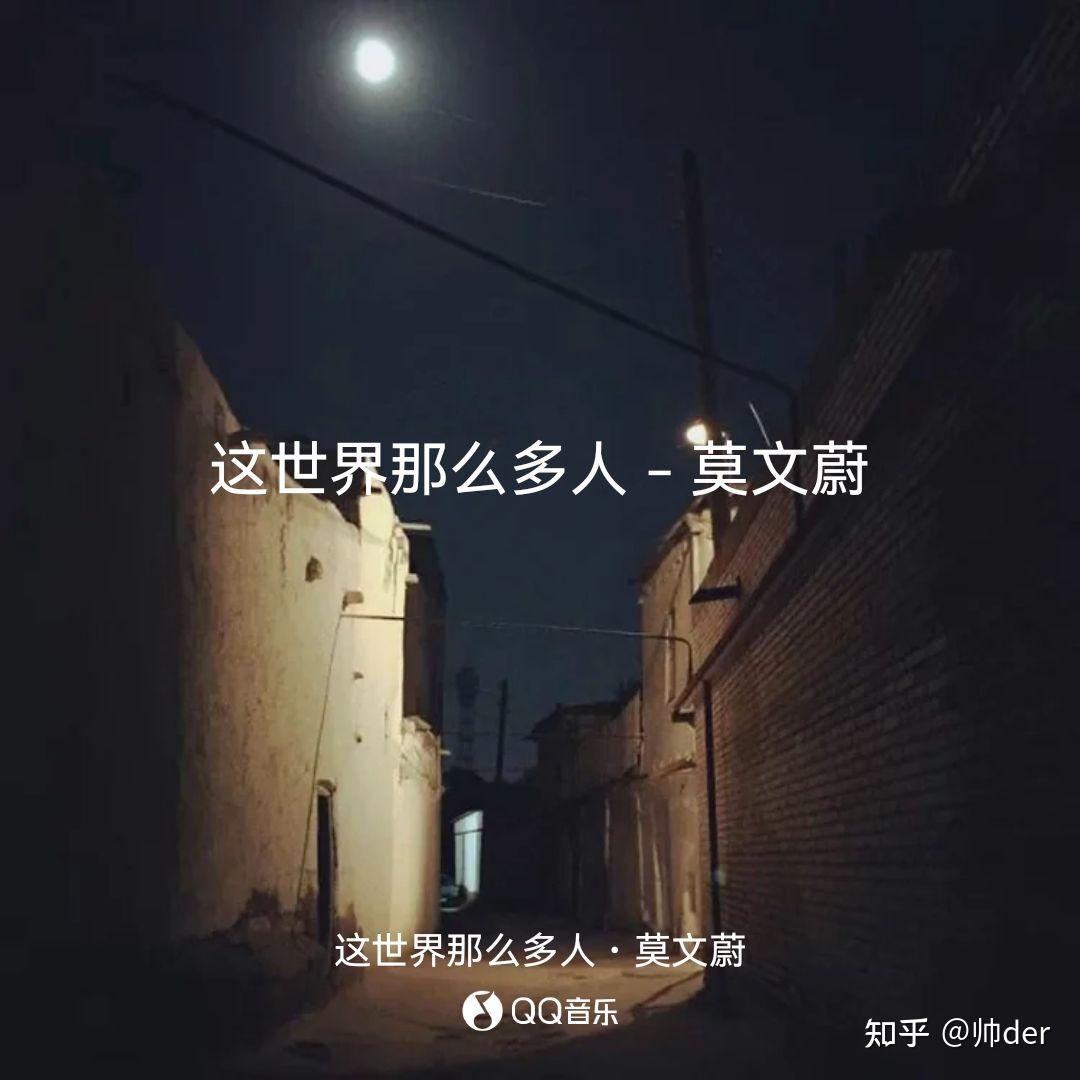 这世界那么多人歌词