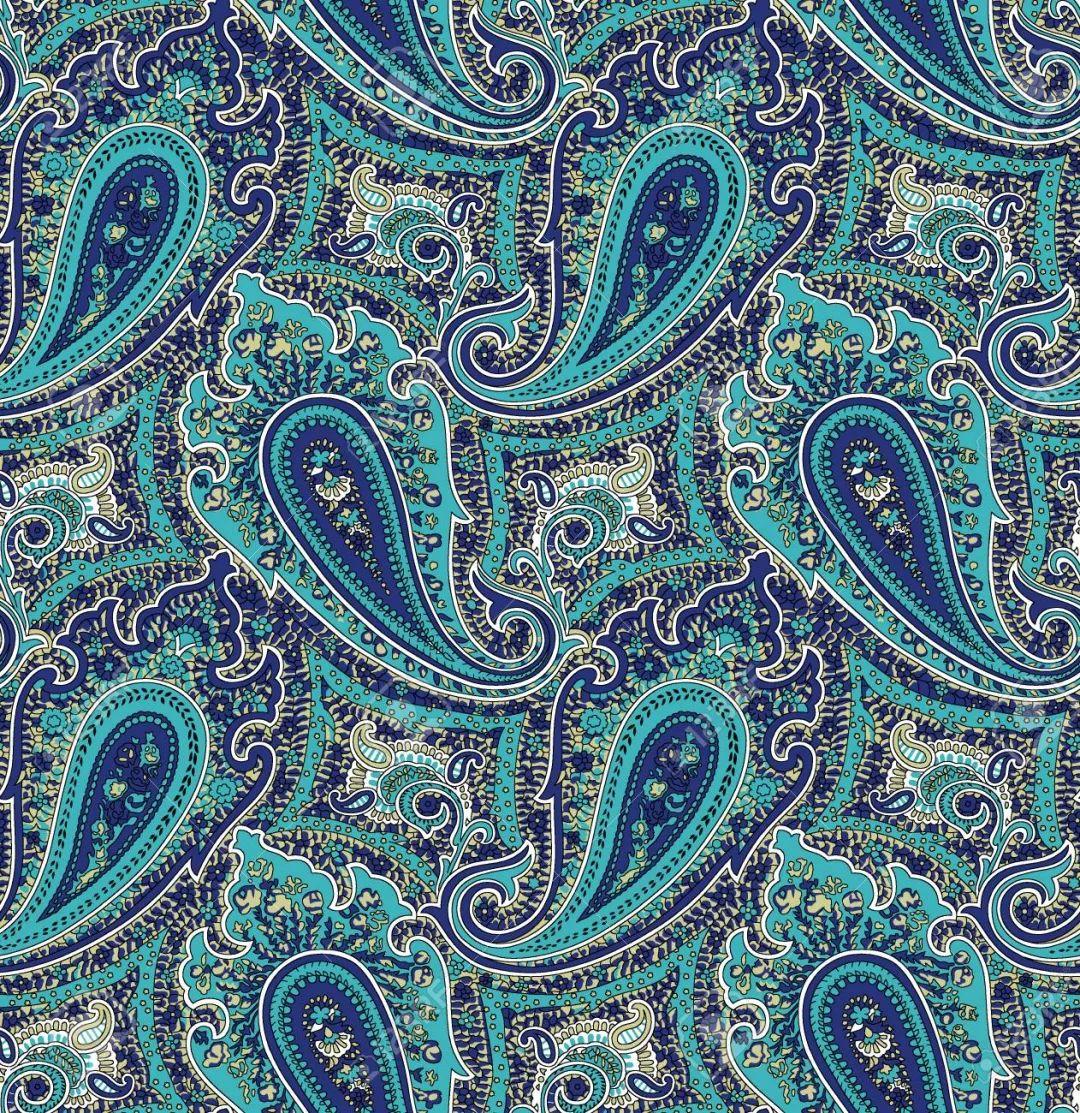 这种花纹图案最早起源于古巴比伦,而后在波斯和印度被发扬光大,大量