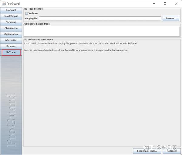Android 利用 proguardgui.bat 还原混淆代码 知乎