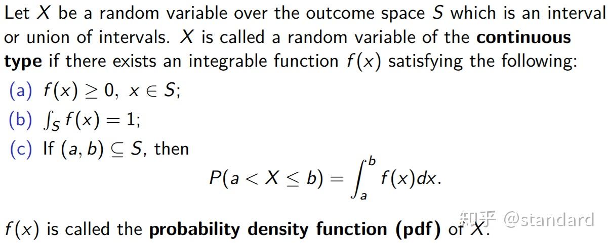 连续均匀分布（Uniform Distribution） (连续均匀分布的期望和方差)
