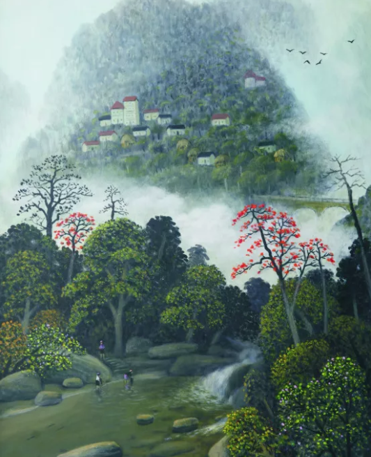 一山一水皆有情 至真至美皆入境——孙国森画作 - 知乎