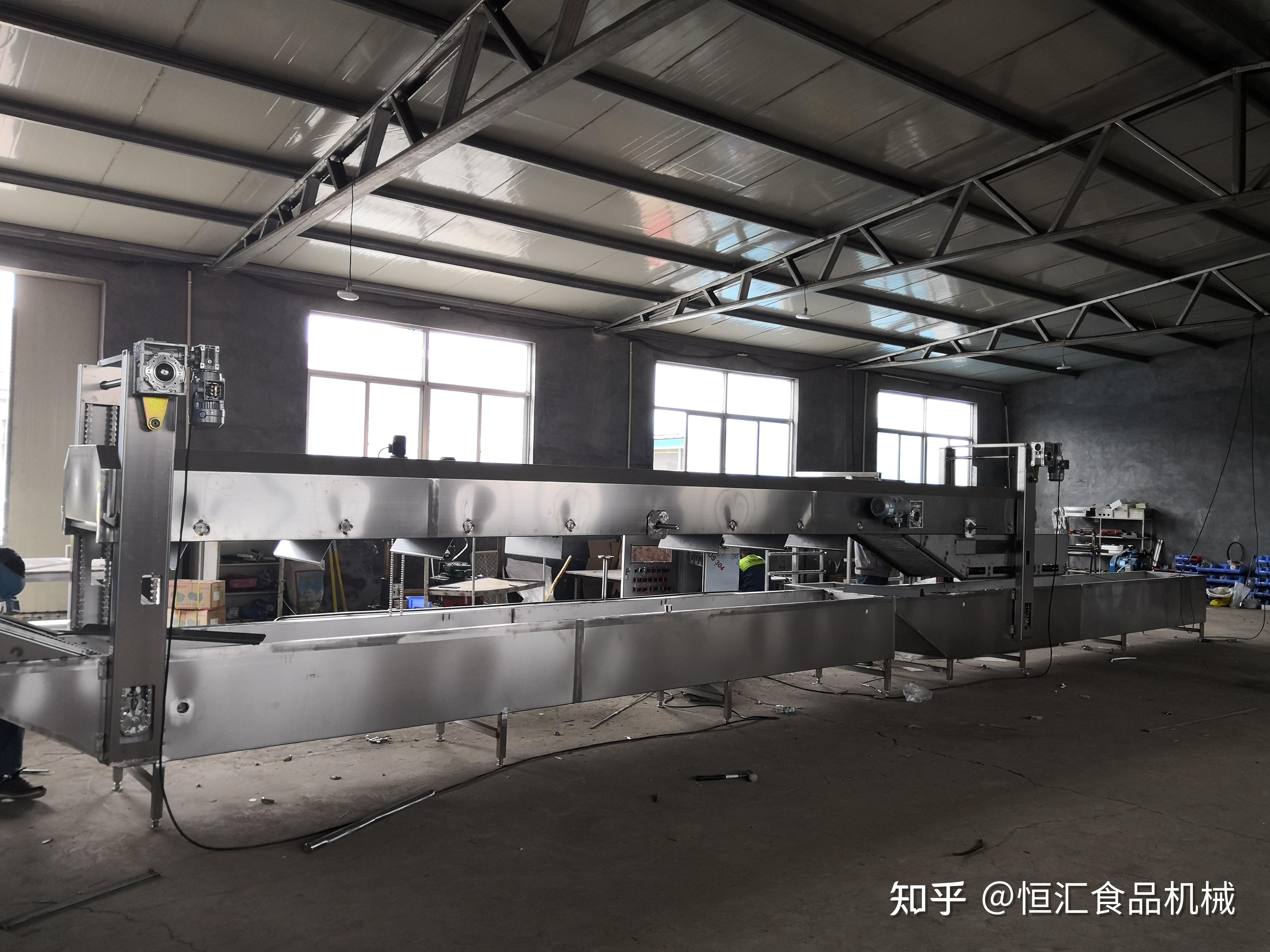 肉丸成型蒸煮线丸子蒸煮机肉丸蒸煮设备