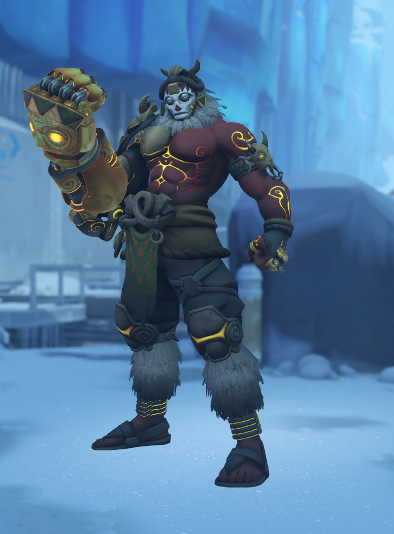 守望先锋皮肤鉴赏-末日铁拳