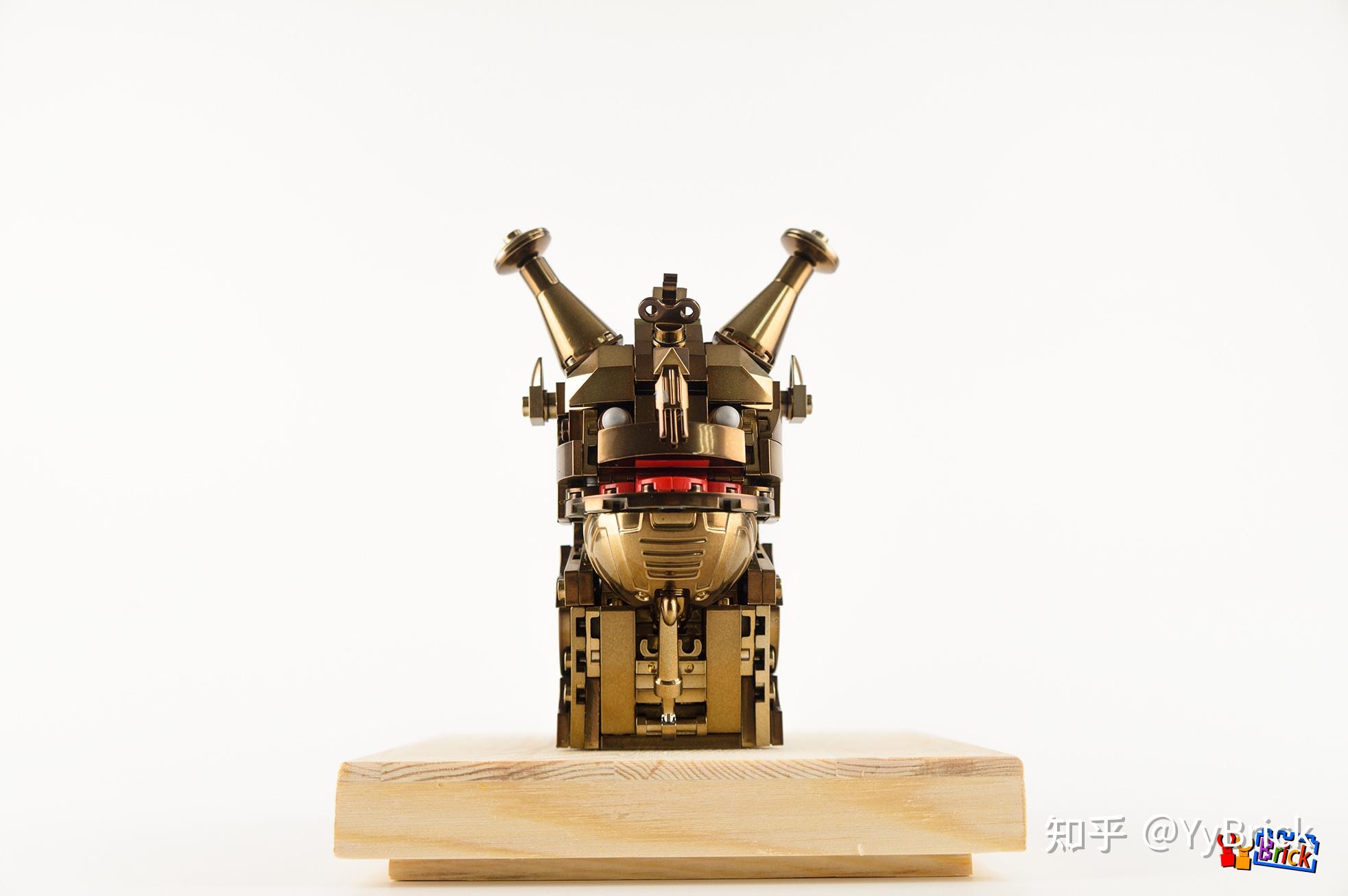 用乐高积木来复原青铜器觥西周用来盛酒的文物