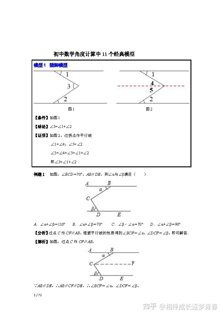 模型11:箏型模型10:飛鏢模型模型9:8字模型模型8:共定點角平分線和高