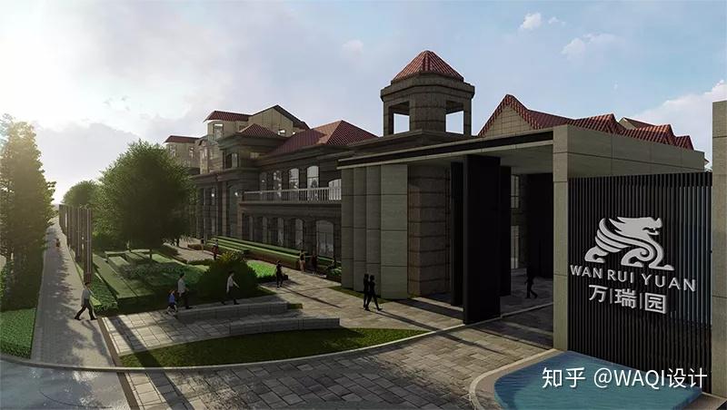 用简约设计打造精致小区景观