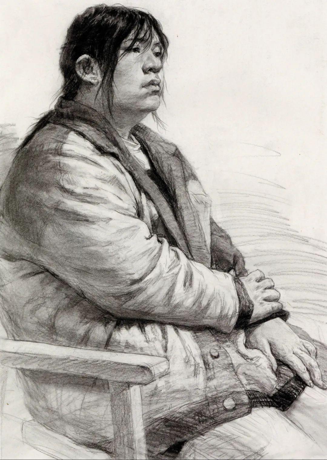 国美校考高分卷最新出炉!素描半身像写生非常nice!