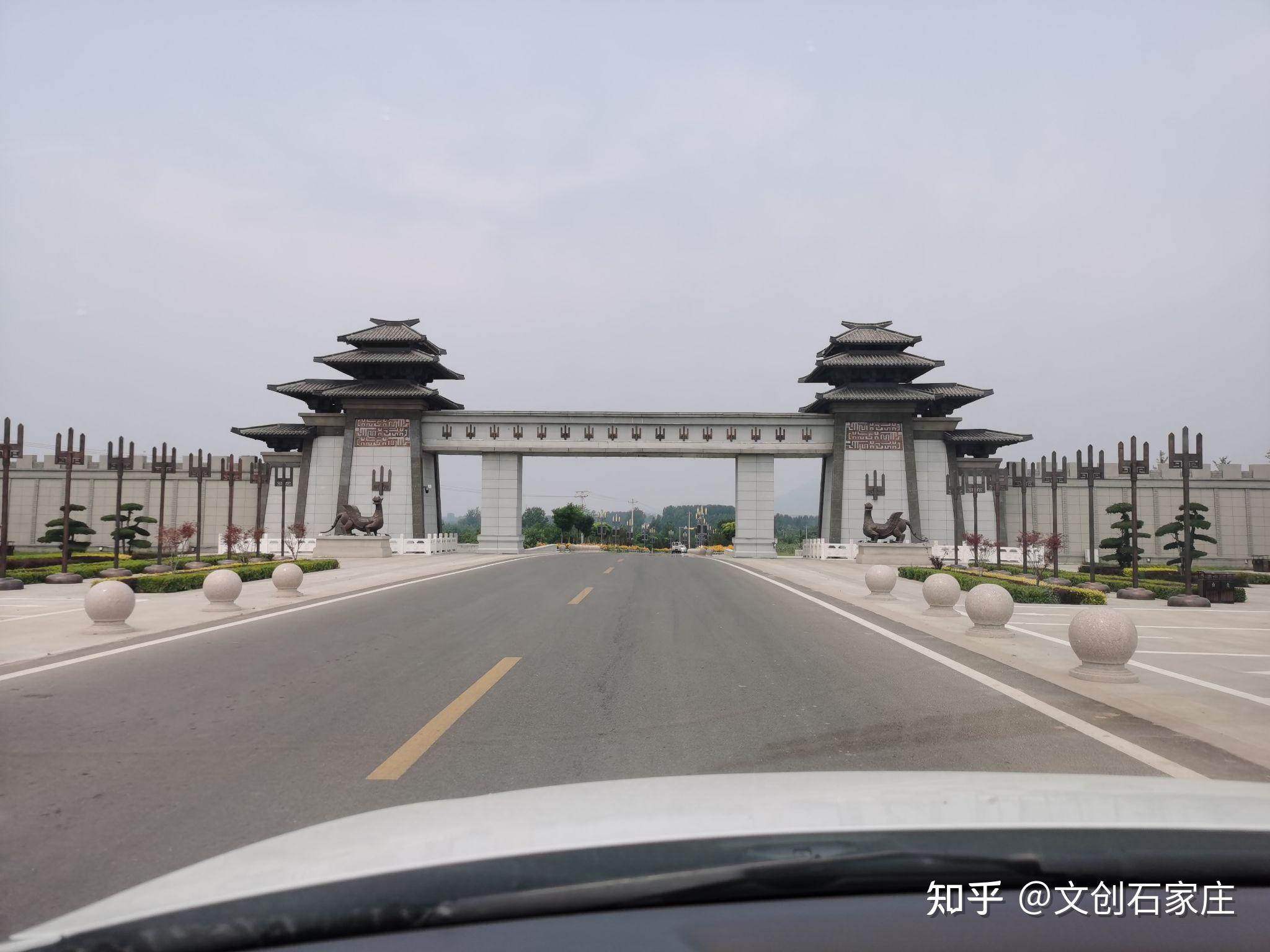 竹林墨客石家庄新照片之中山国都城遗址