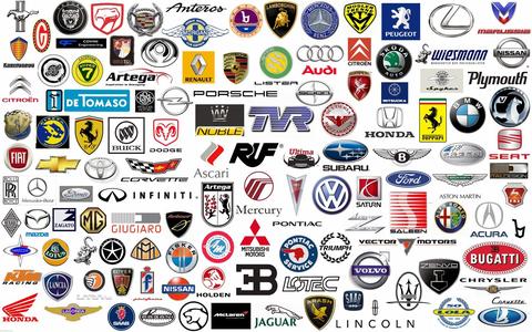 十大跑车品牌标志图片