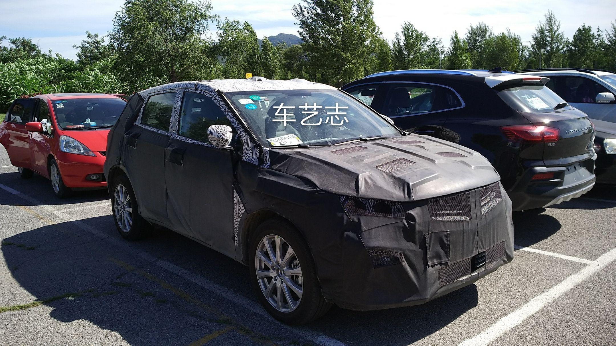 谍照吉利bma平台首款suvsx11