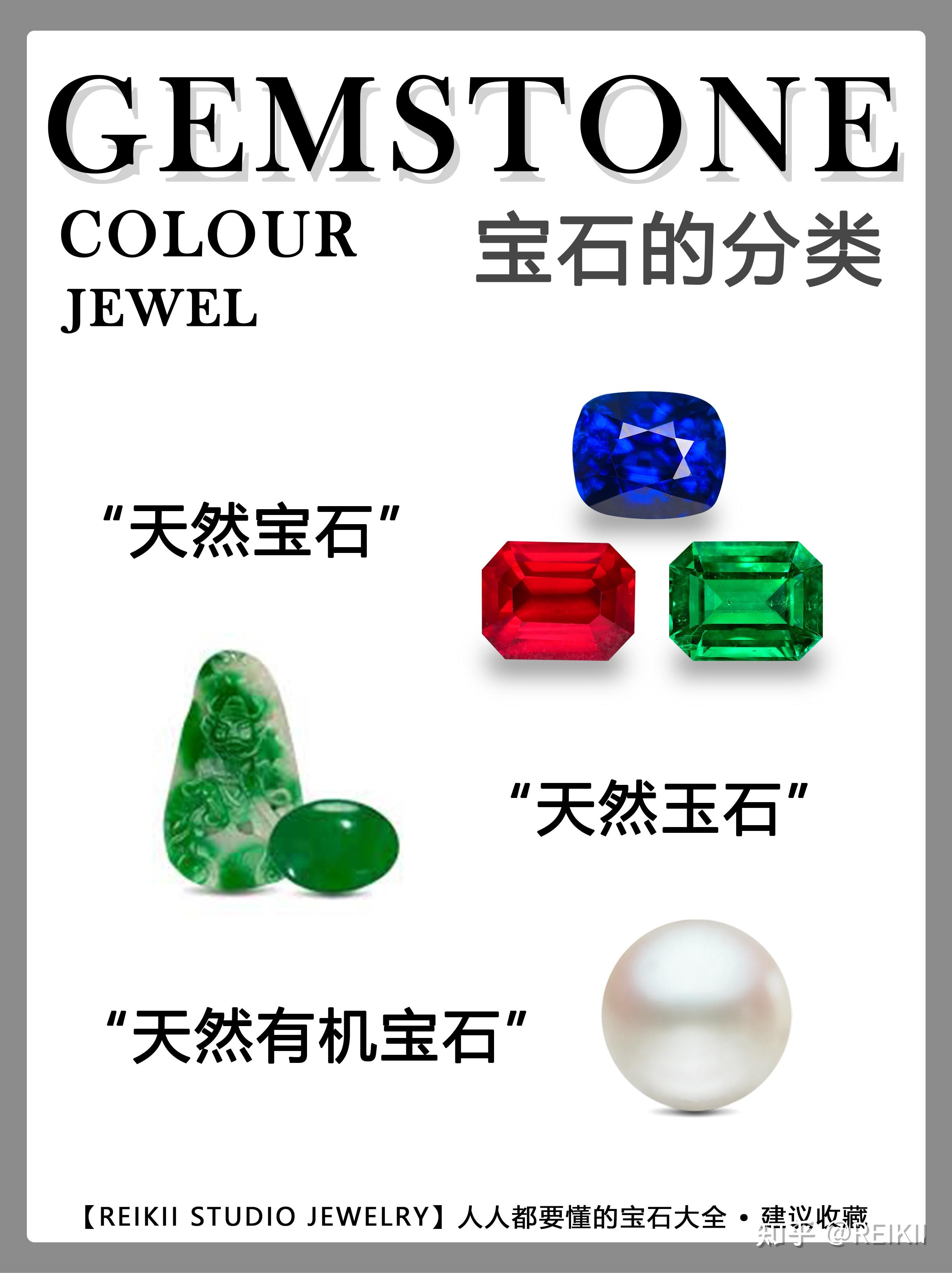 什么是宝石，宝石分类品种有哪些？宝石百科 - 知乎