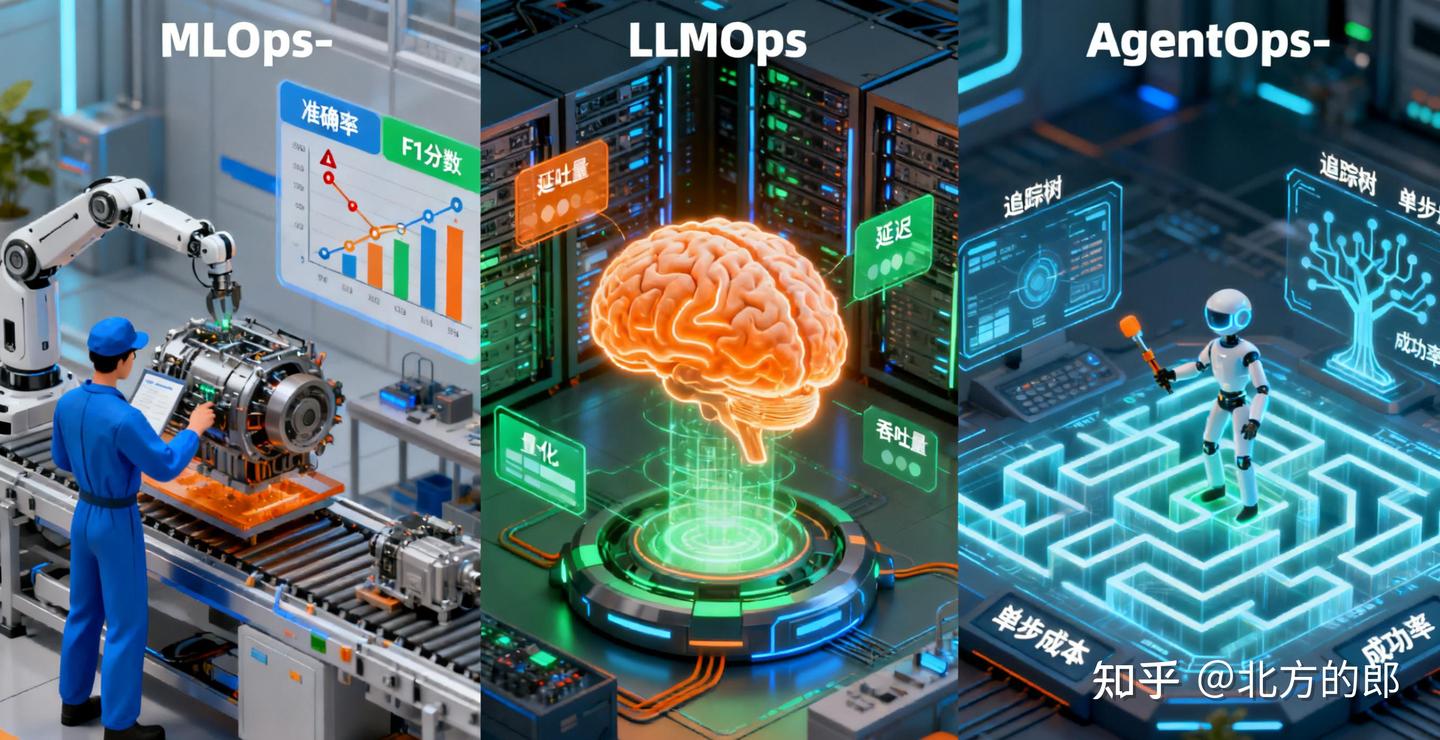 LLMOps与智能系统重构，第2章 LLMOps vs MLOps vs AgentOps - 知乎