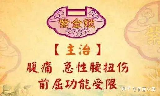中医传承人体解锁紫金锁是什么