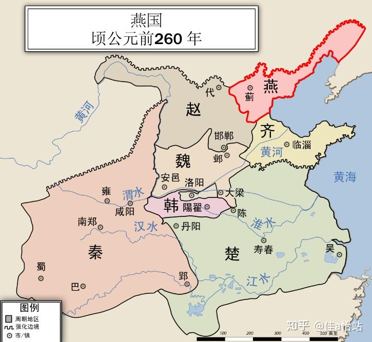 周朝"八百诸侯国"名单