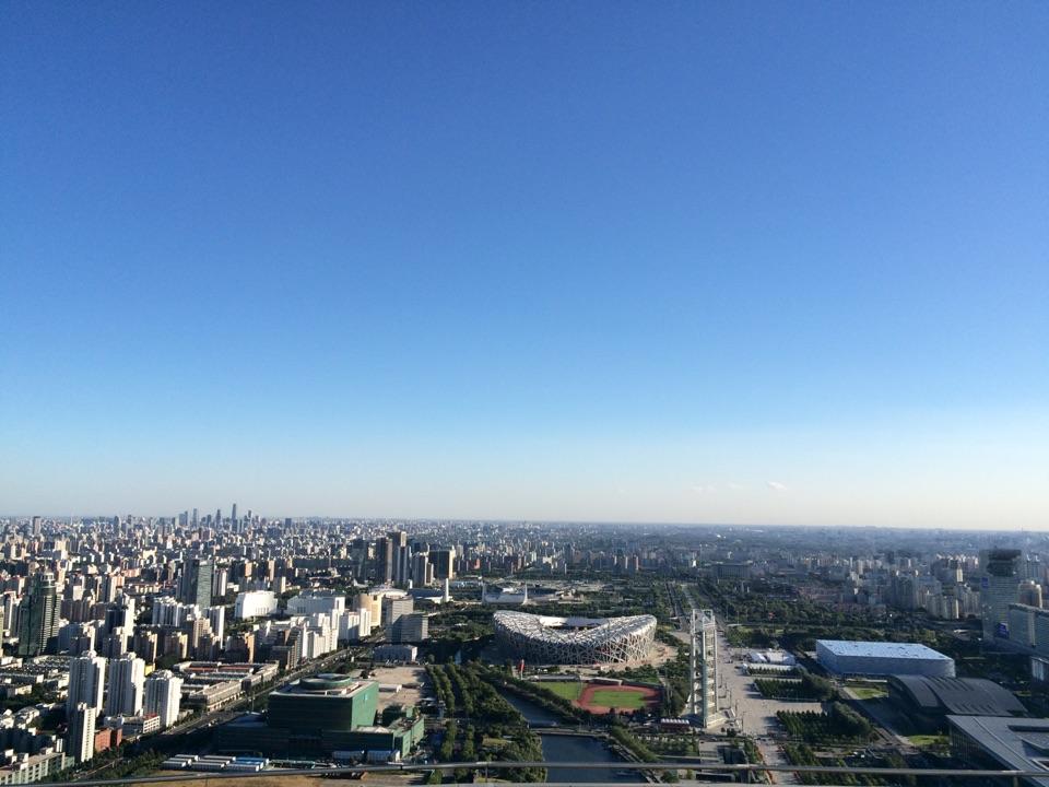 從空中看北京是什麼樣的?