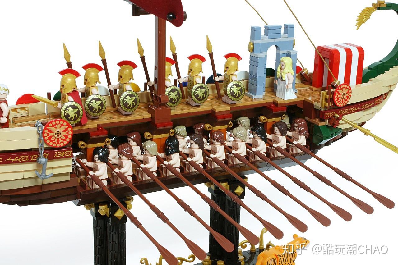 乐高ideas作品古罗马战船获得10000票 - 知乎