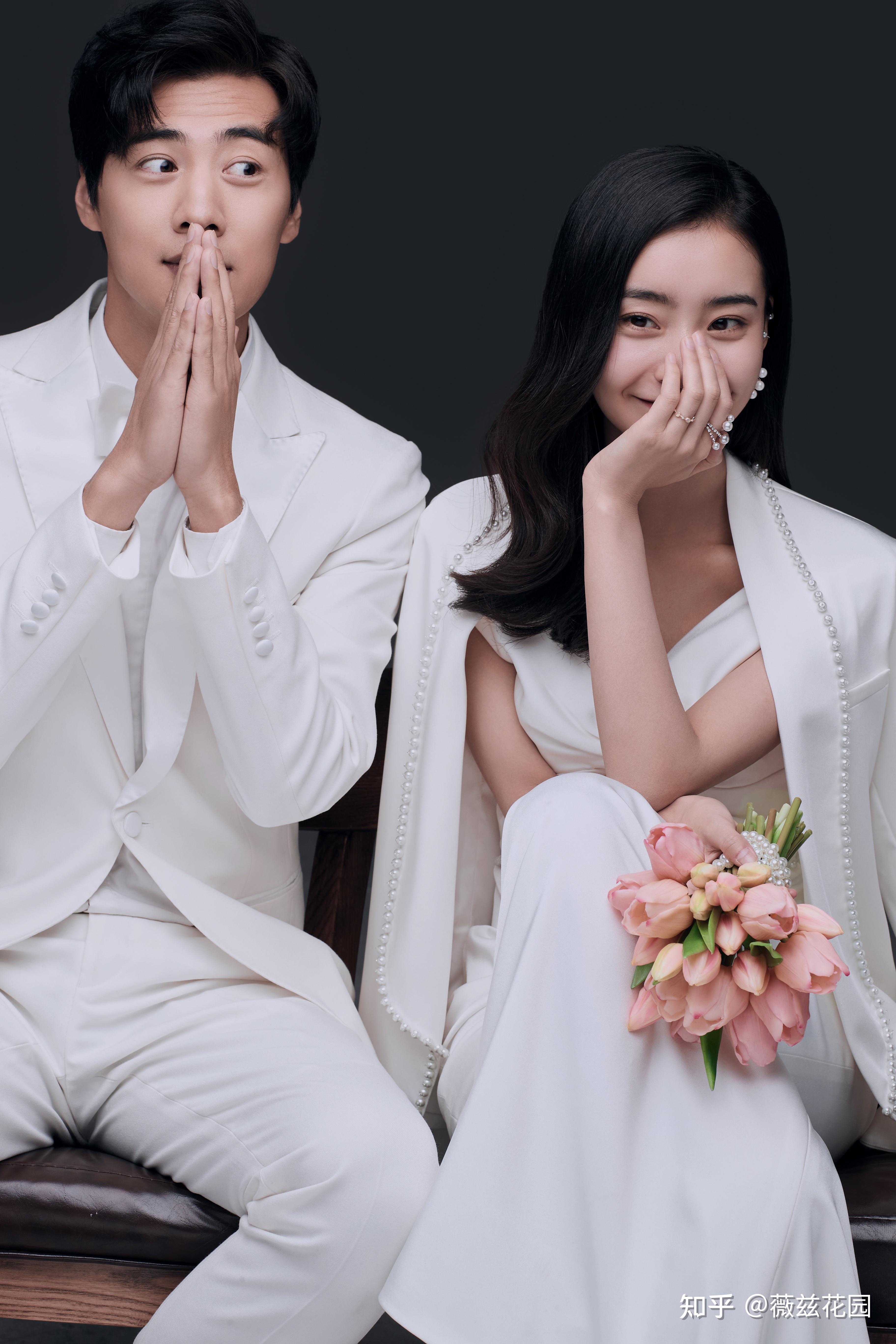 张张都想裱起来的高级简约风婚纱照