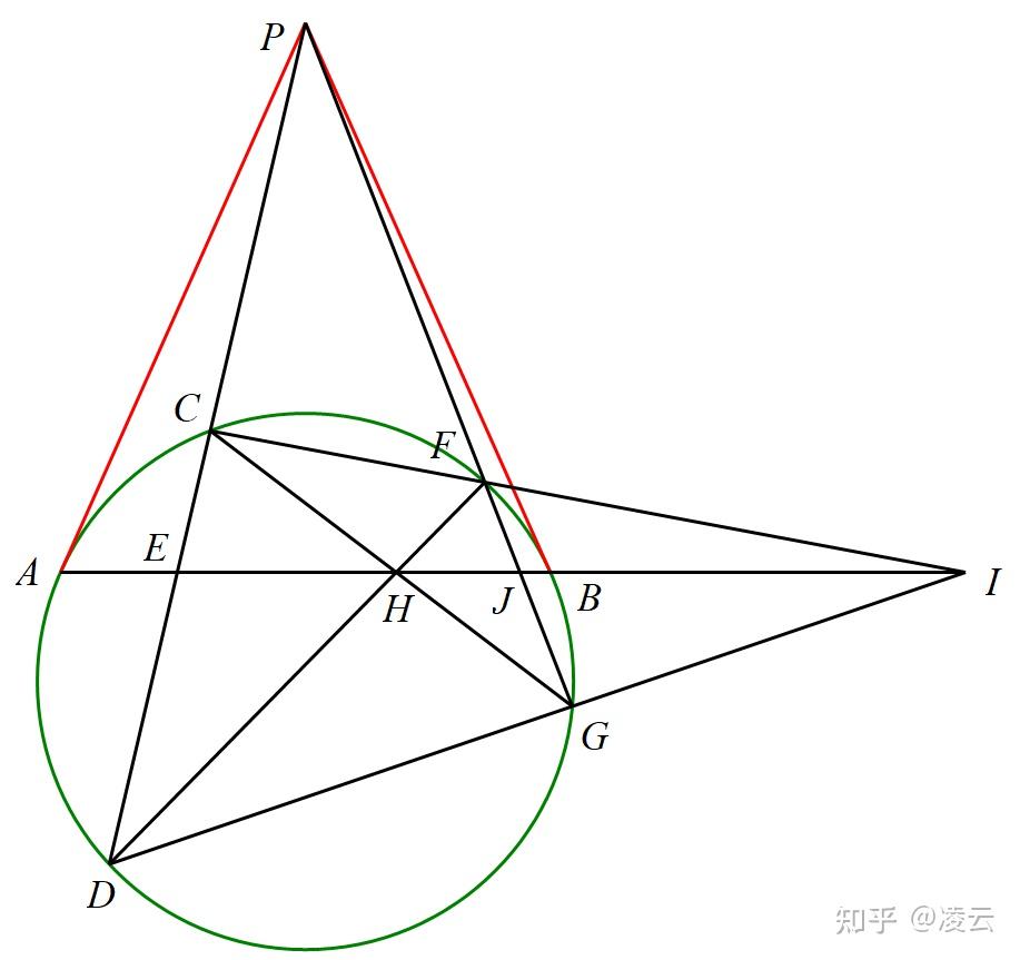 尺规作图切线的画法图片