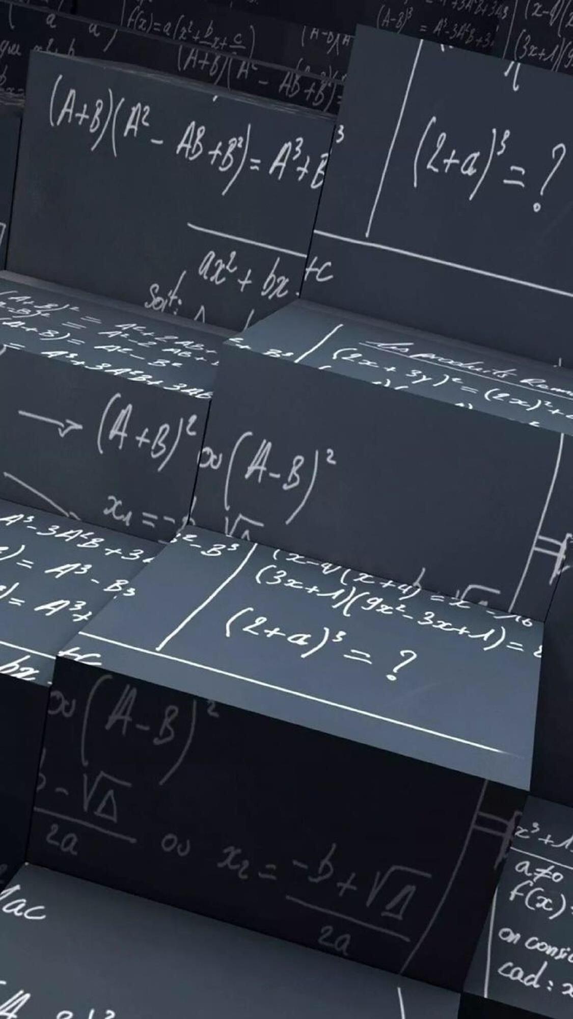 有没有好看的数学公式表壁纸？ - 知乎
