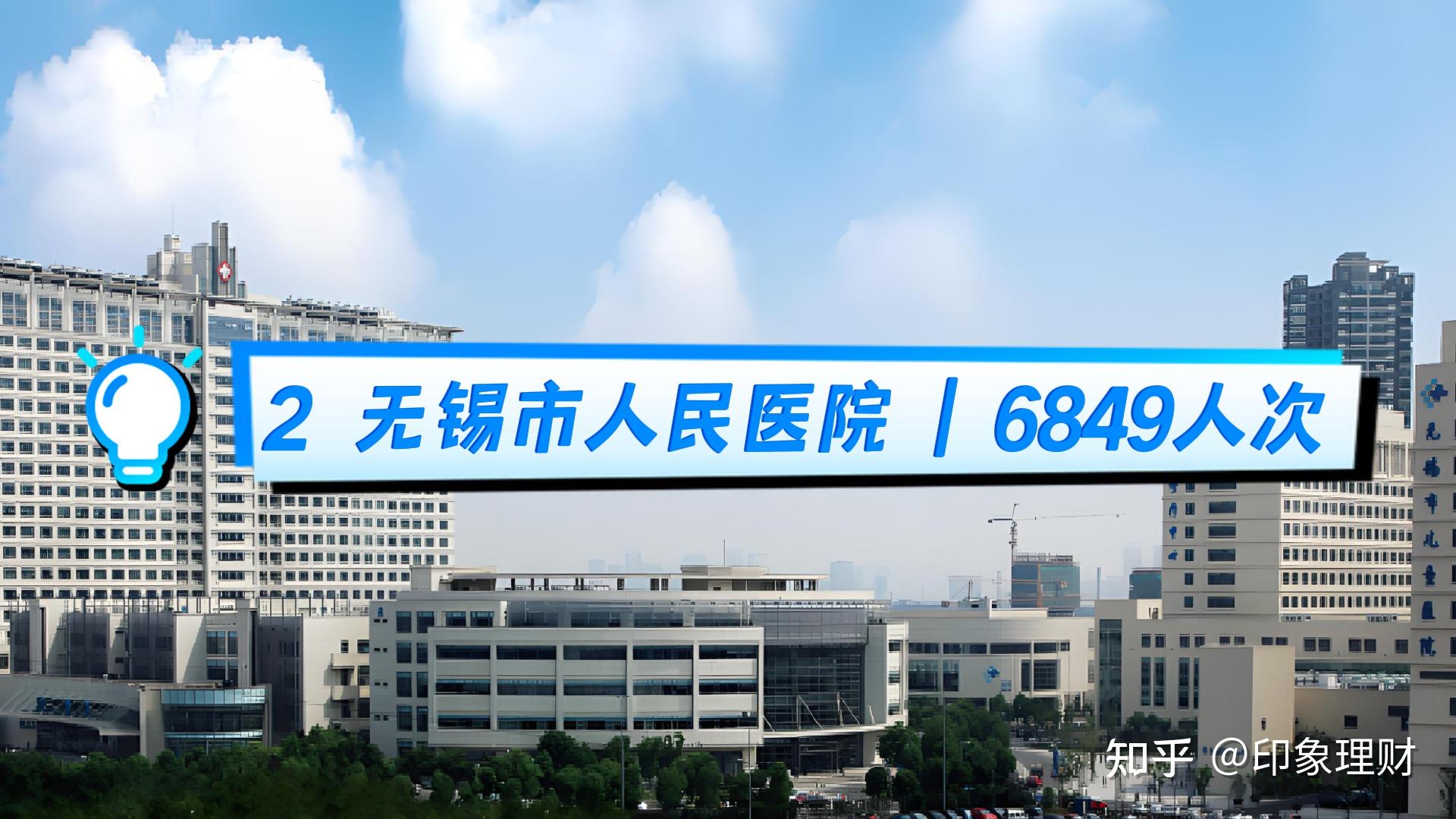 无锡市民口碑之选:最受患者信任的医院及门诊量排名top 10 榜单! - 知