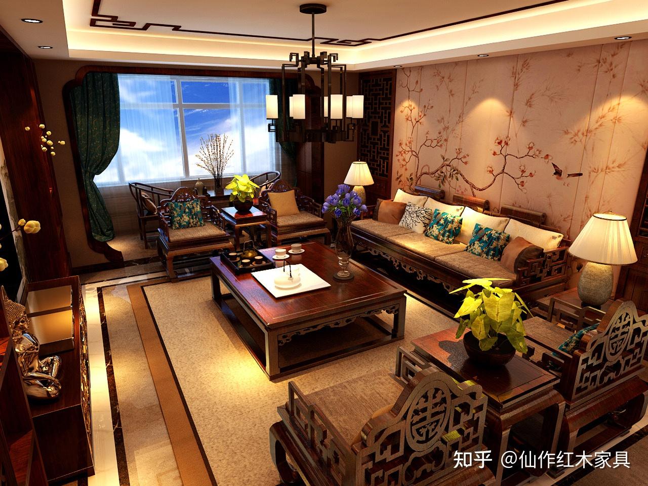 红木家具巧妙搭配也能引领时尚潮流