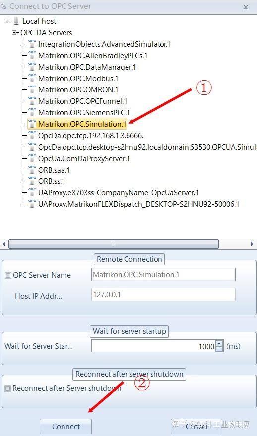  opc da server mqtt broker 