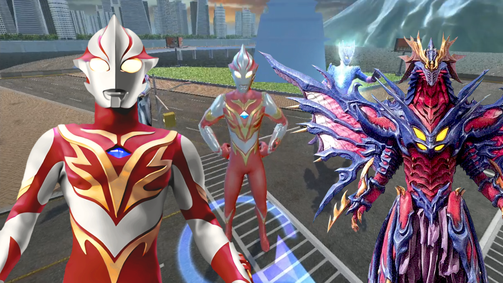 奥特曼传奇英雄彩龙鲁格赛特提升6星技能很完美