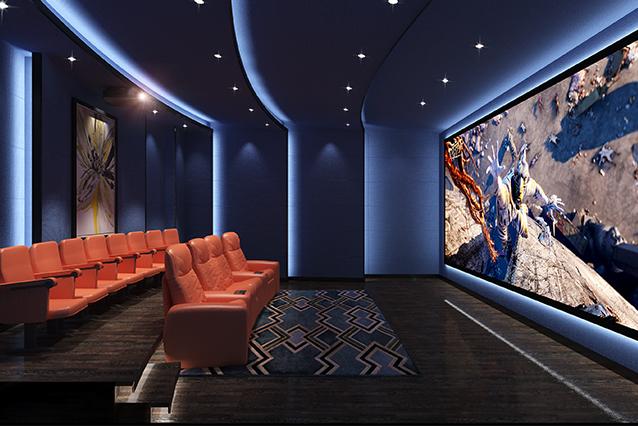 专业家庭影院视听室空间比例与大小设计