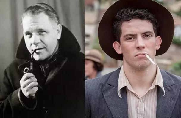 左lawrence durrell    右larry的扮演者老大larry(真实中名字叫