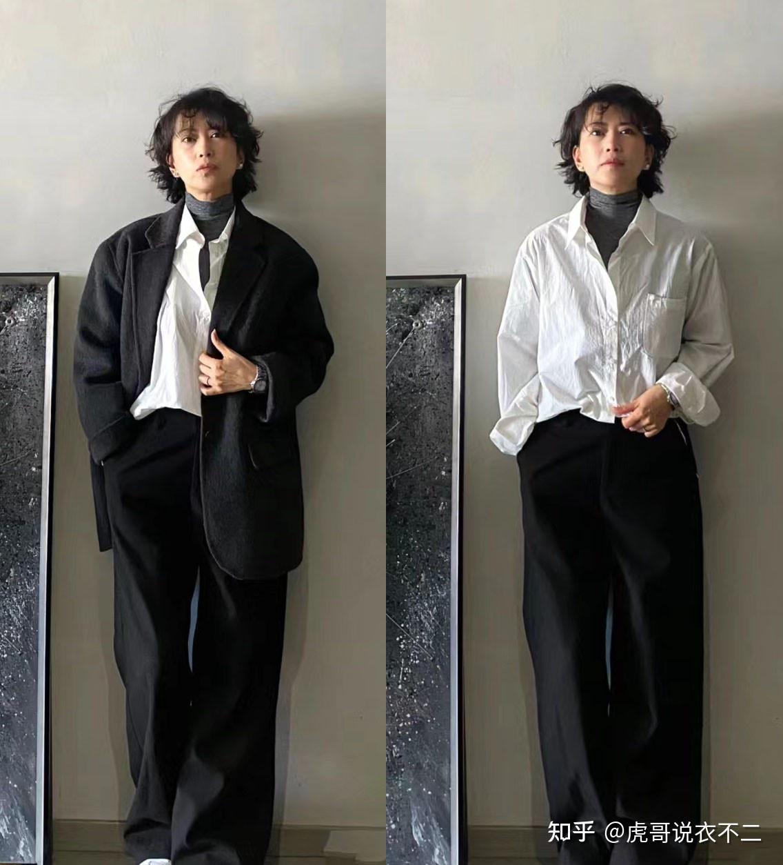 最适合50 女人的黑白灰穿搭,优雅简约有品位,不挑年龄又抬档次 - 知乎