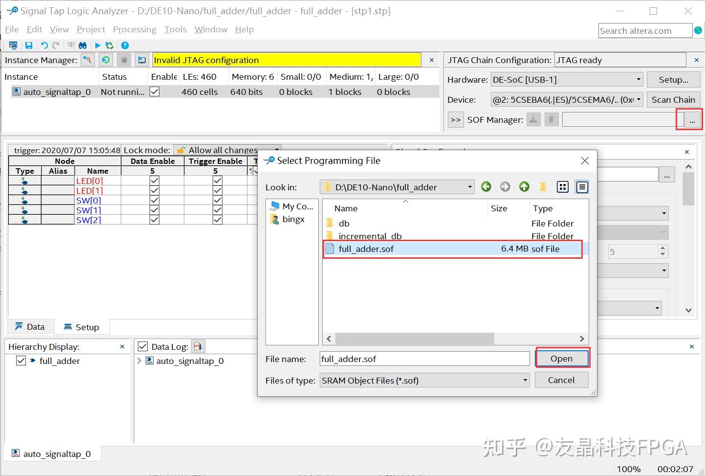 Signal Tap Logic Analyzer使用讲解 知乎