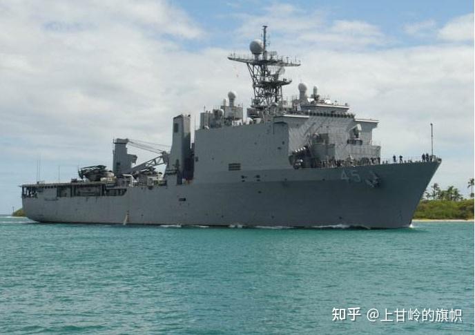 今日武器装备分享美国惠德贝岛级船坞登陆舰